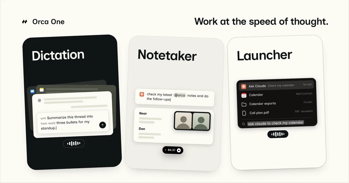 Orca One screenshot 1