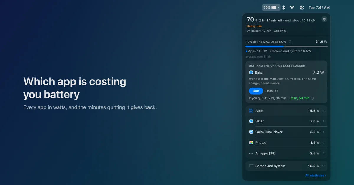 WattMate screenshot 1