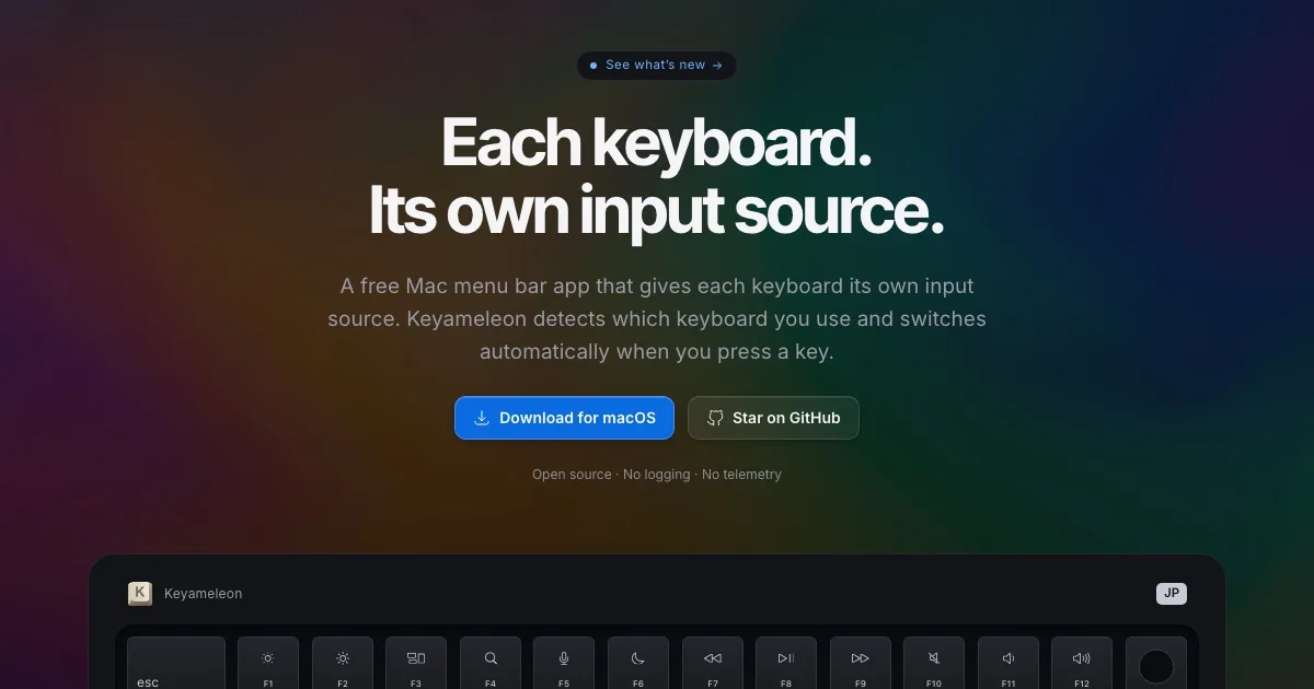 Keyameleon screenshot 1