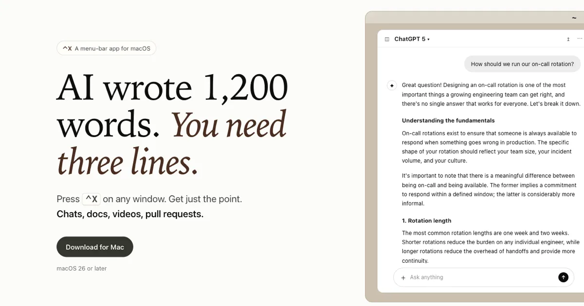Brief screenshot 1