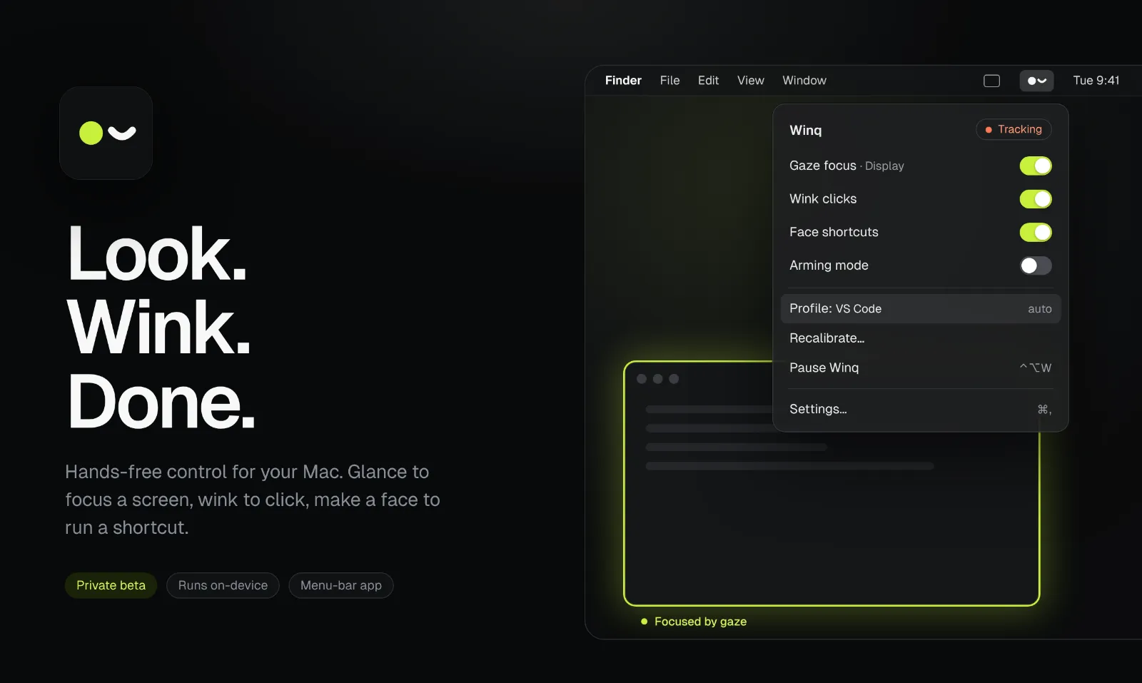 Winq screenshot 2
