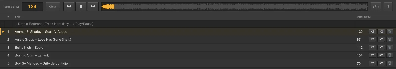 BPM Player screenshot 3