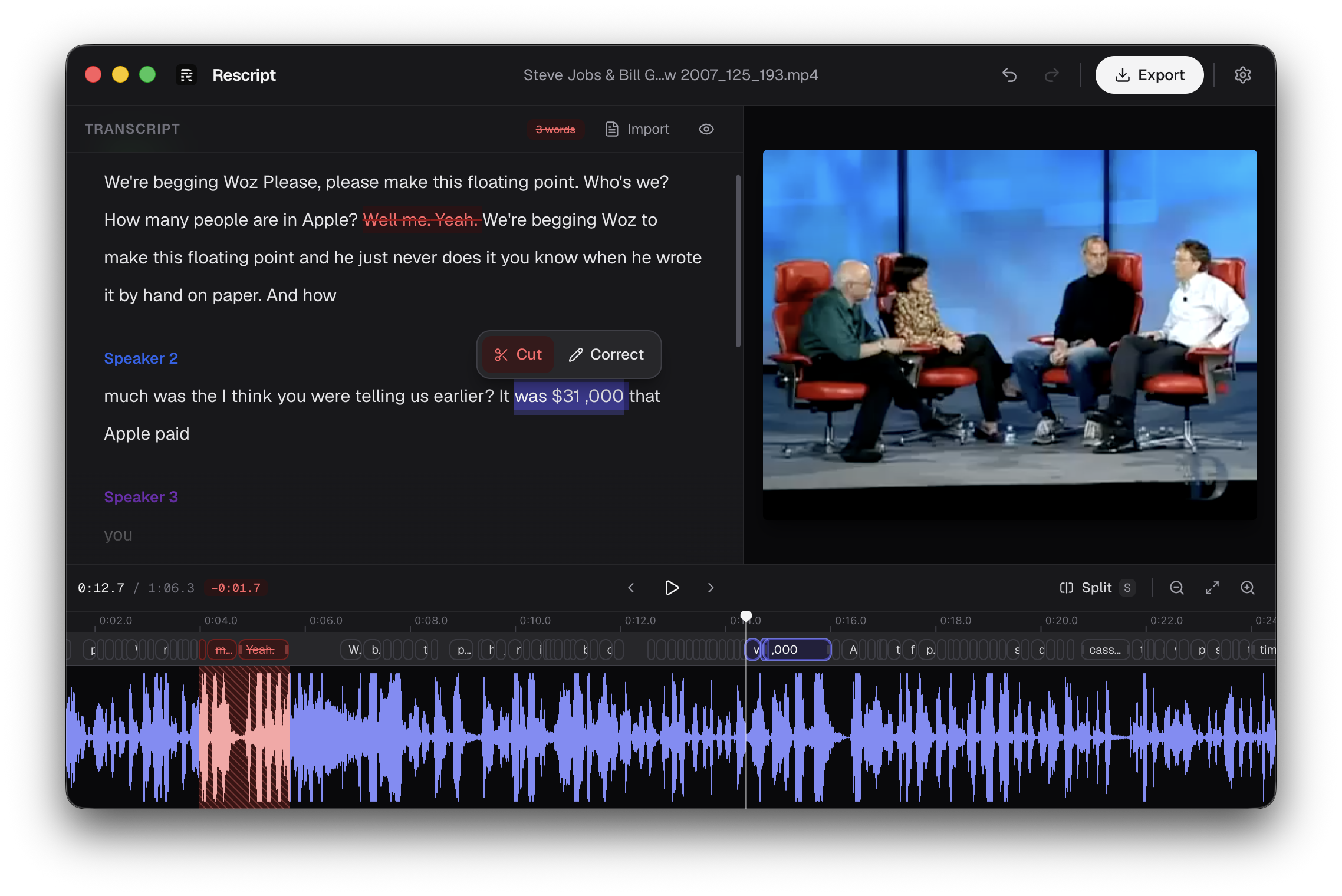 Rescript – Edit videos like you edit text — image 4