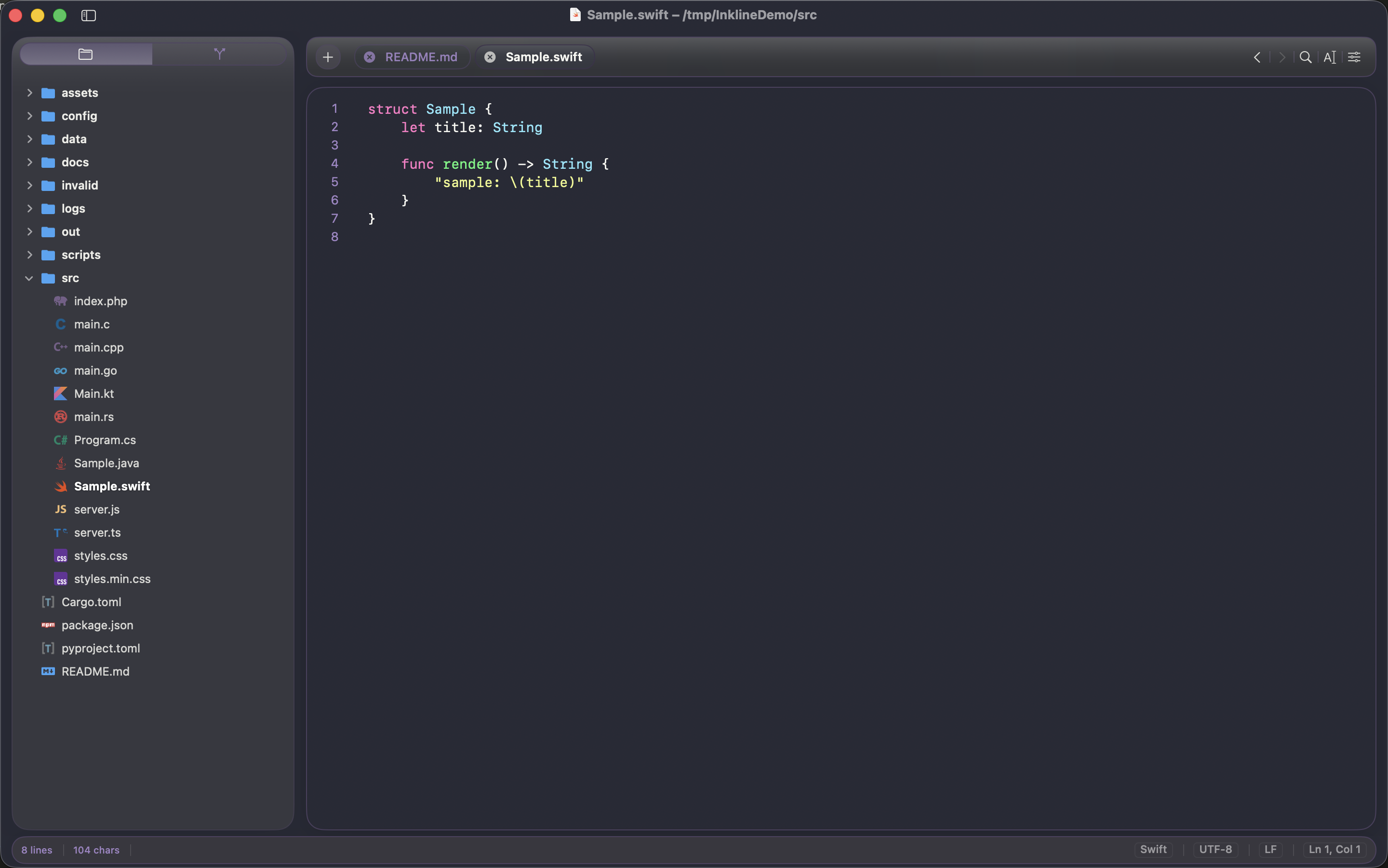 Inkline Text Editor — image 3