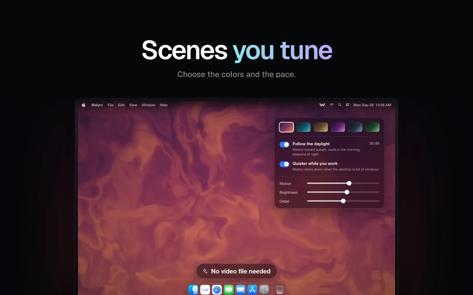 Walyro - Video Wallpaper App for Mac screenshot 5