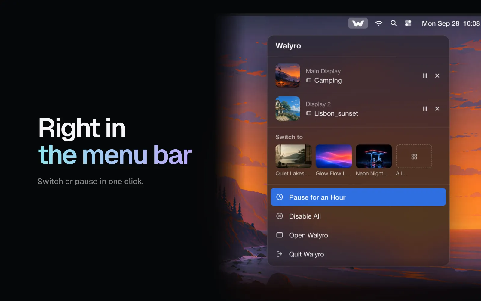 Walyro - Video Wallpaper App for Mac screenshot 10