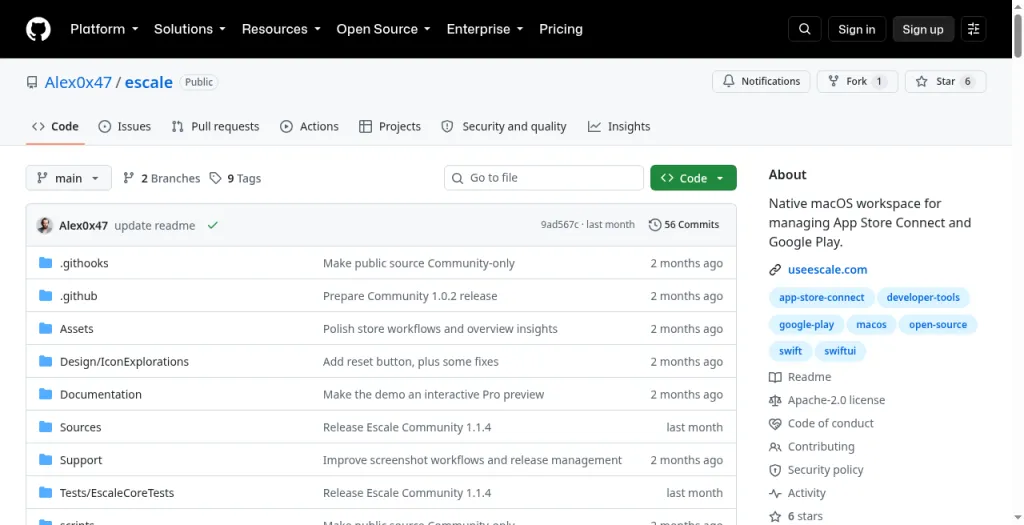 Escale screenshot 2