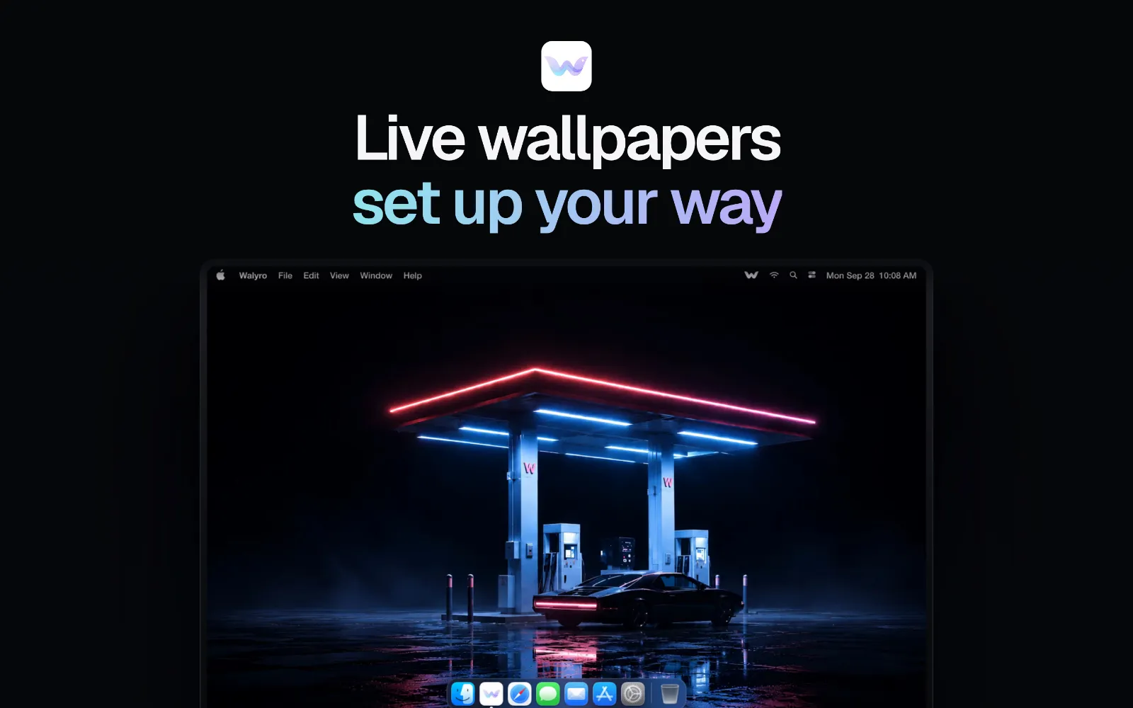 Walyro - Video Wallpaper App for Mac screenshot 2