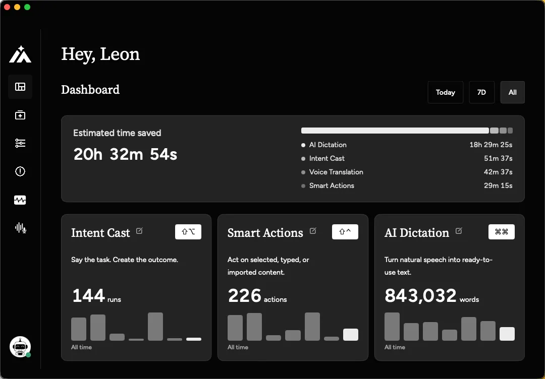 Aureon screenshot 2