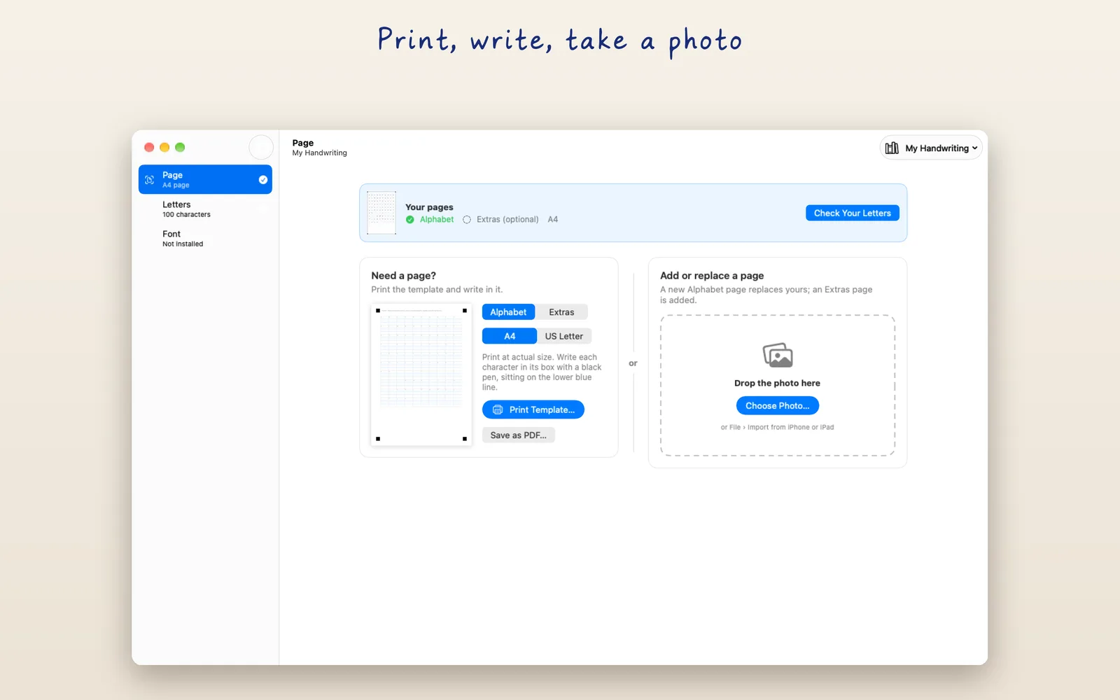 Penfont screenshot 2