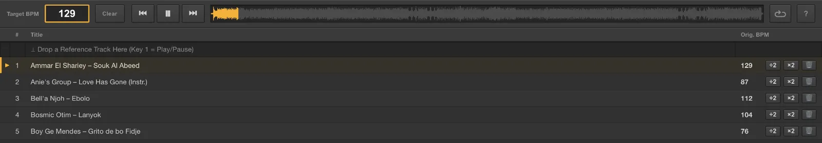 BPM Player screenshot 4
