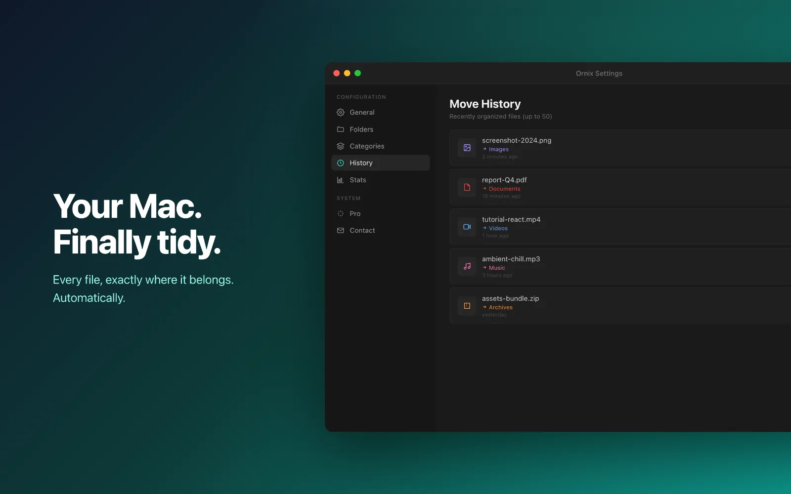 Ornix screenshot 2
