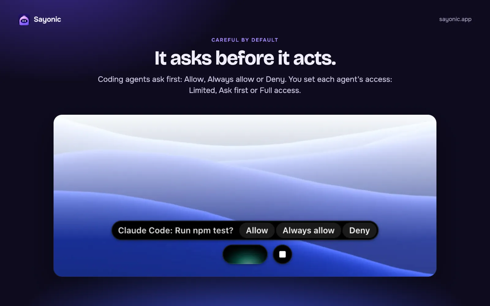 Sayonic screenshot 3