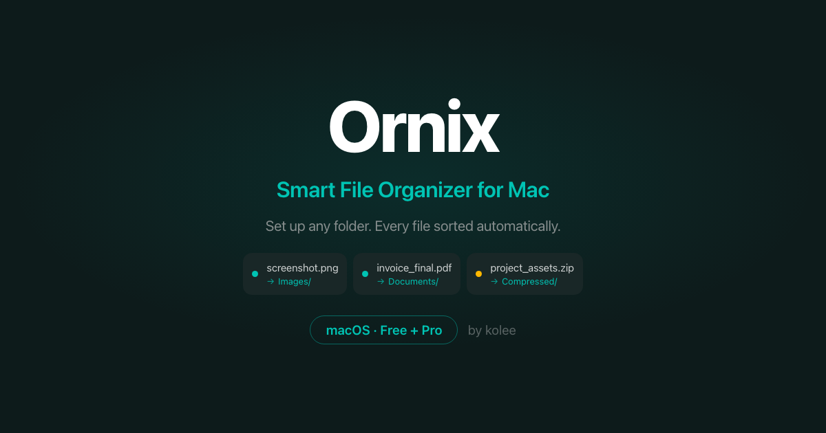 Ornix screenshot 1