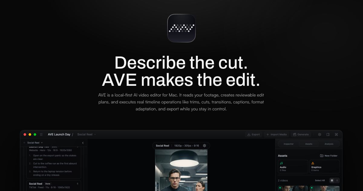 AVE for Mac screenshot 1