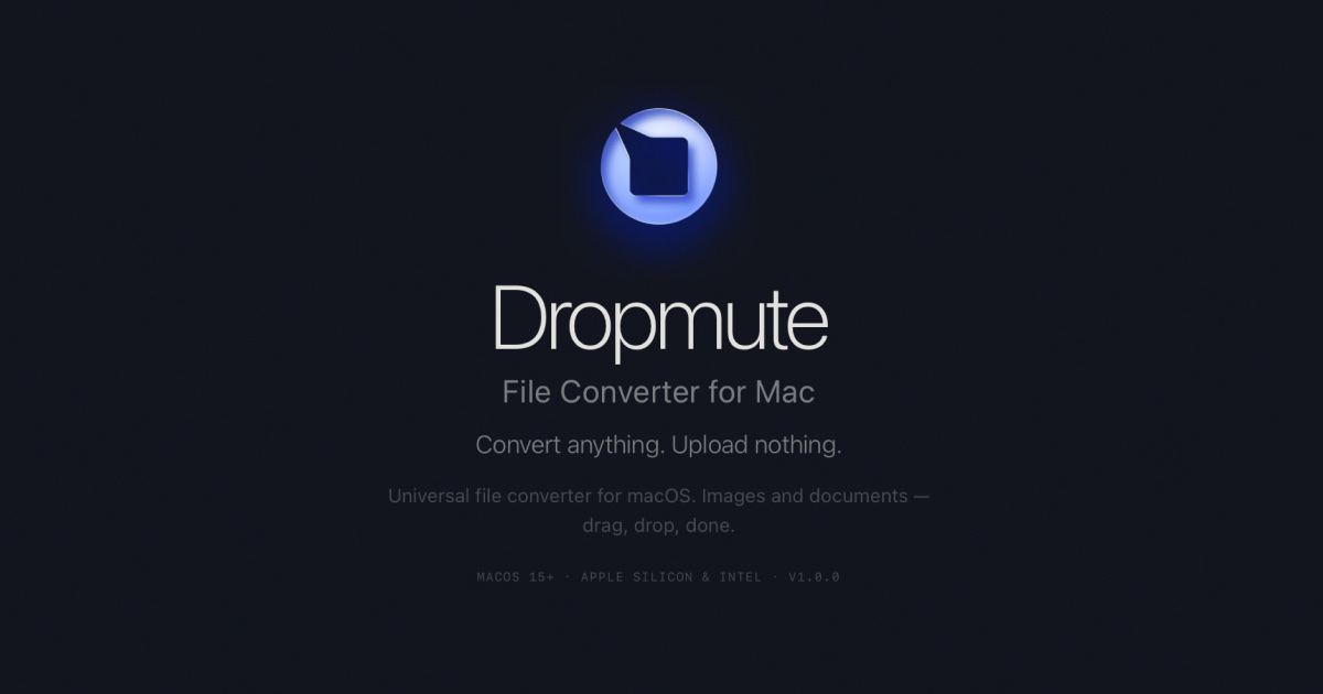 Dropmute screenshot 1