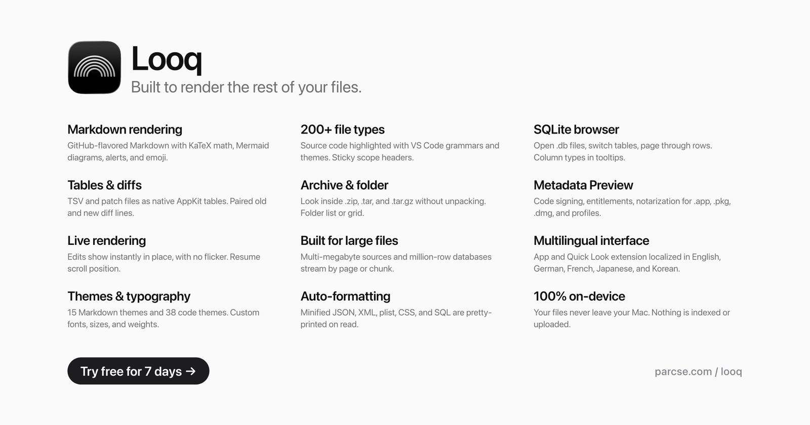 Looq: Preview Files for Mac — image 1