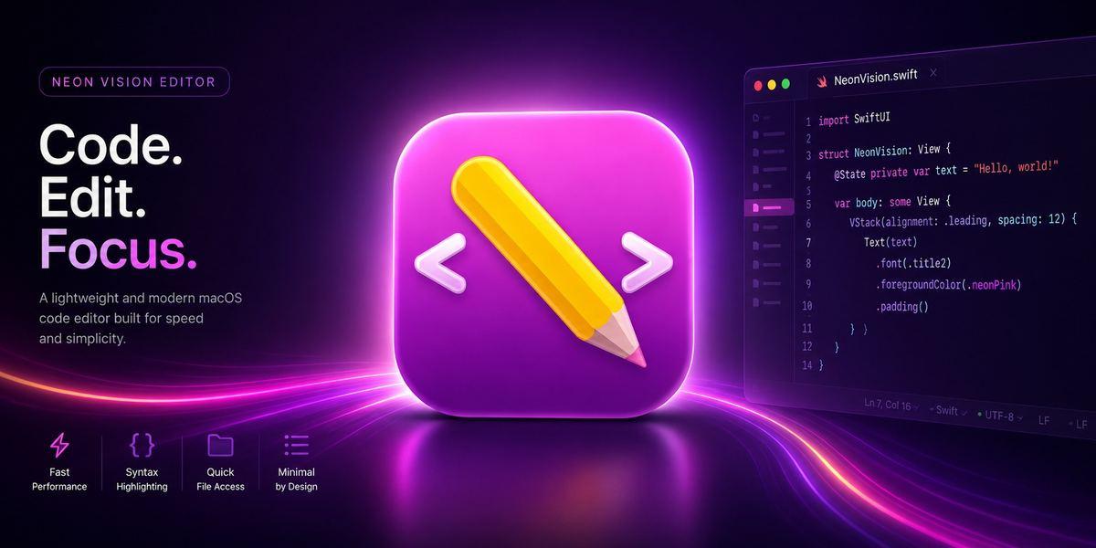 Neon Vision Editor — image 1