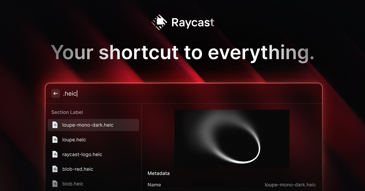 Raycast — image 1