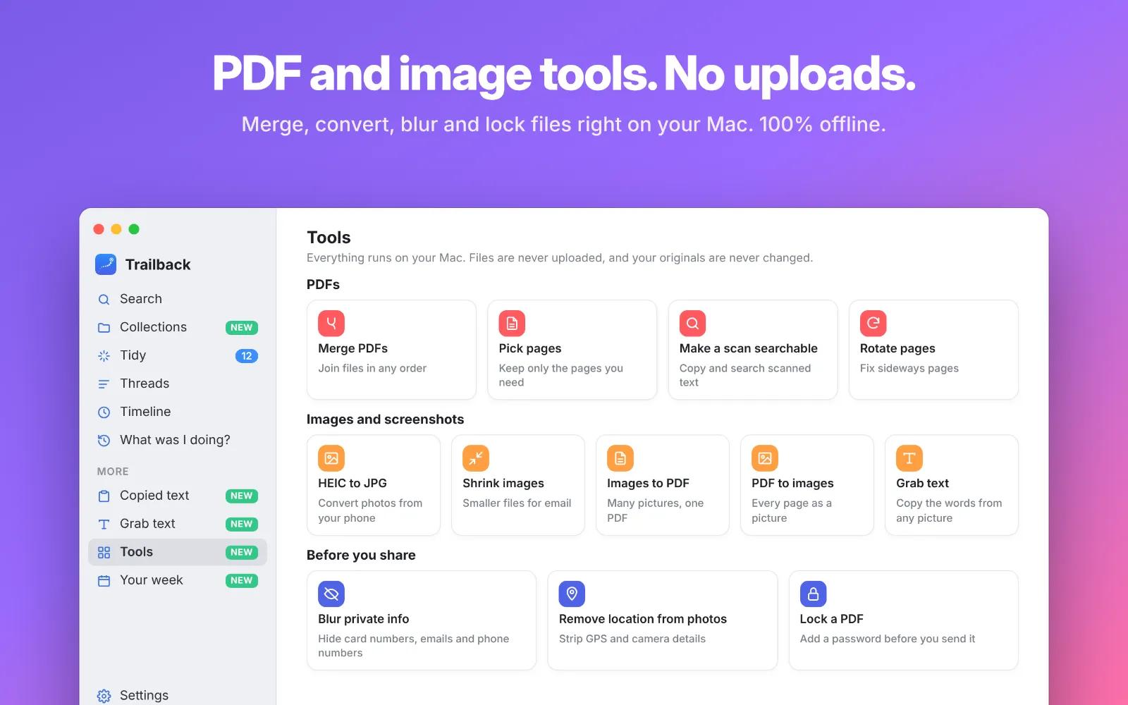 Trailback: Find, Organize & Tidy Files on Mac — image 5