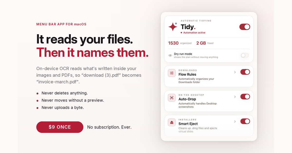 Tidy — image 1