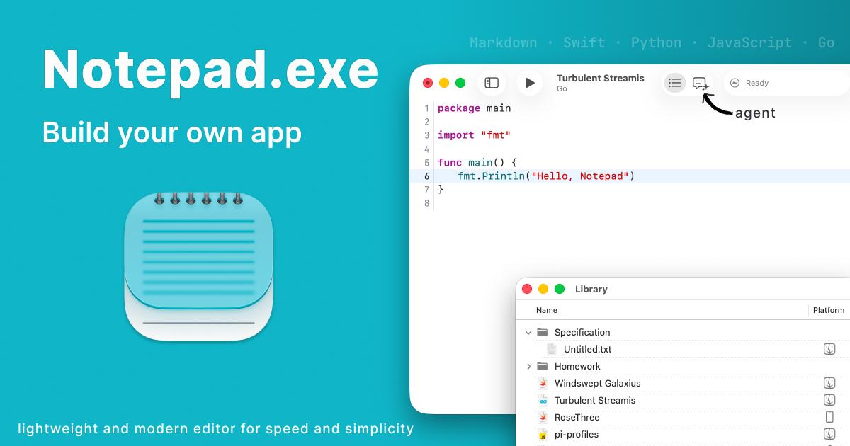 Notepad.exe for Mac — image 1