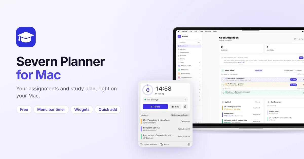 Severn Planner — image 1