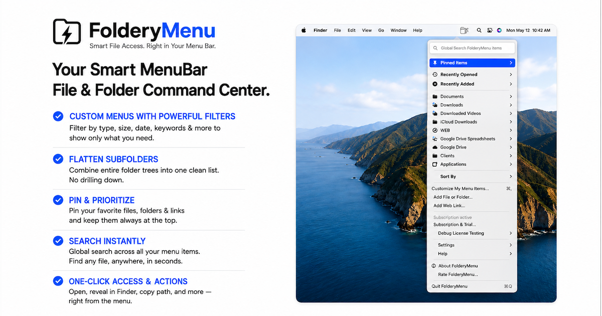 FolderyMenu™ — image 1