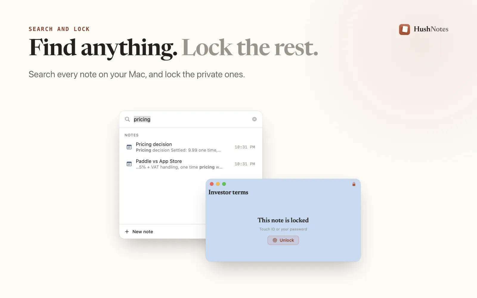 HushNotes: floating Mac notes, hidden from screen shares — image 6