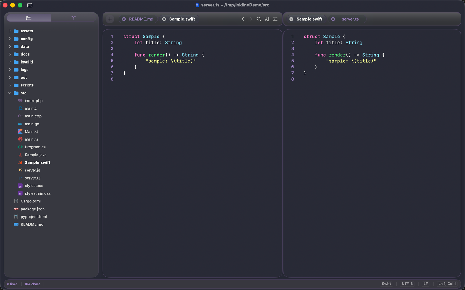 Inkline Text Editor — image 4