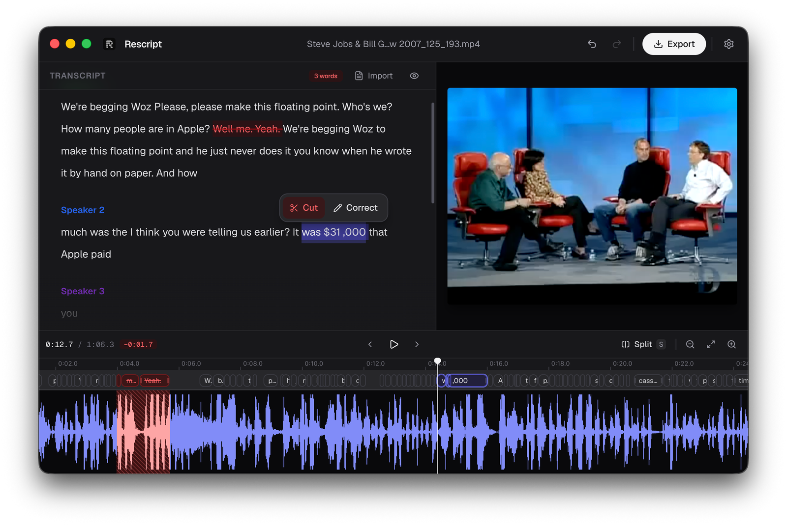 Rescript – Edit videos like you edit text — image 4