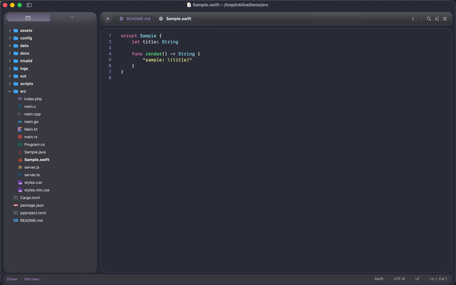 Inkline Text Editor — image 3