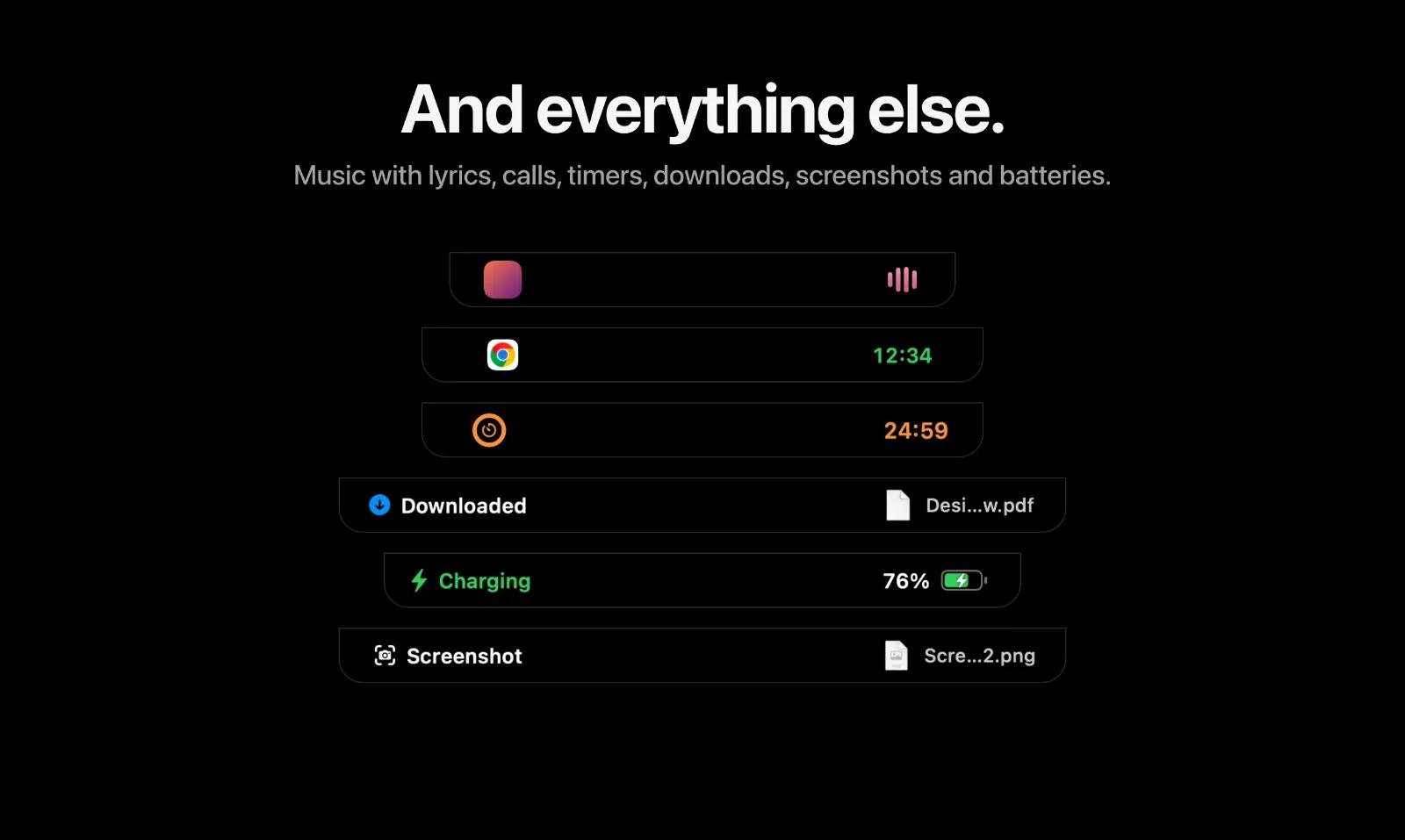 Halo: Dynamic Island for Mac, even without a notch — image 7