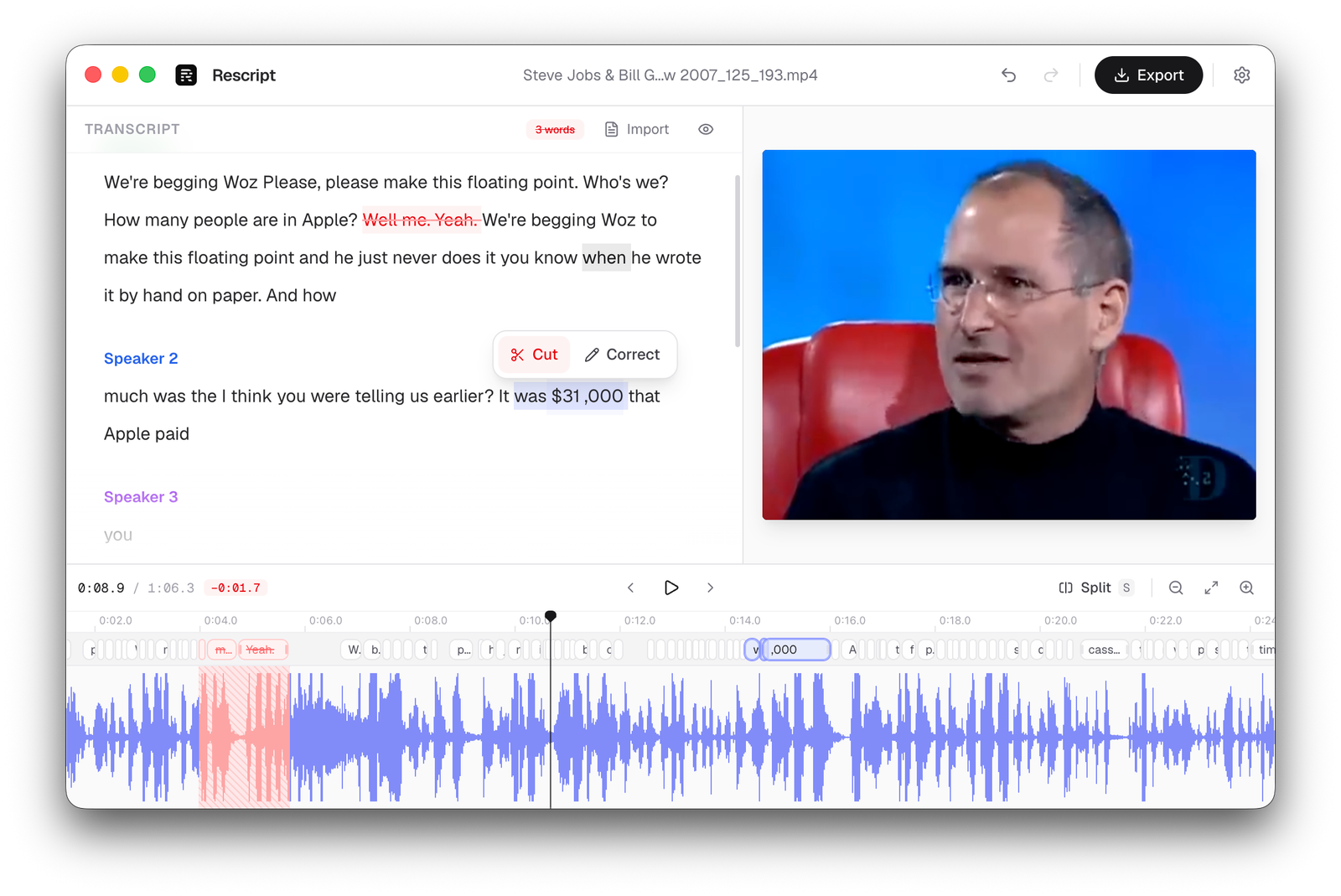 Rescript – Edit videos like you edit text — image 3