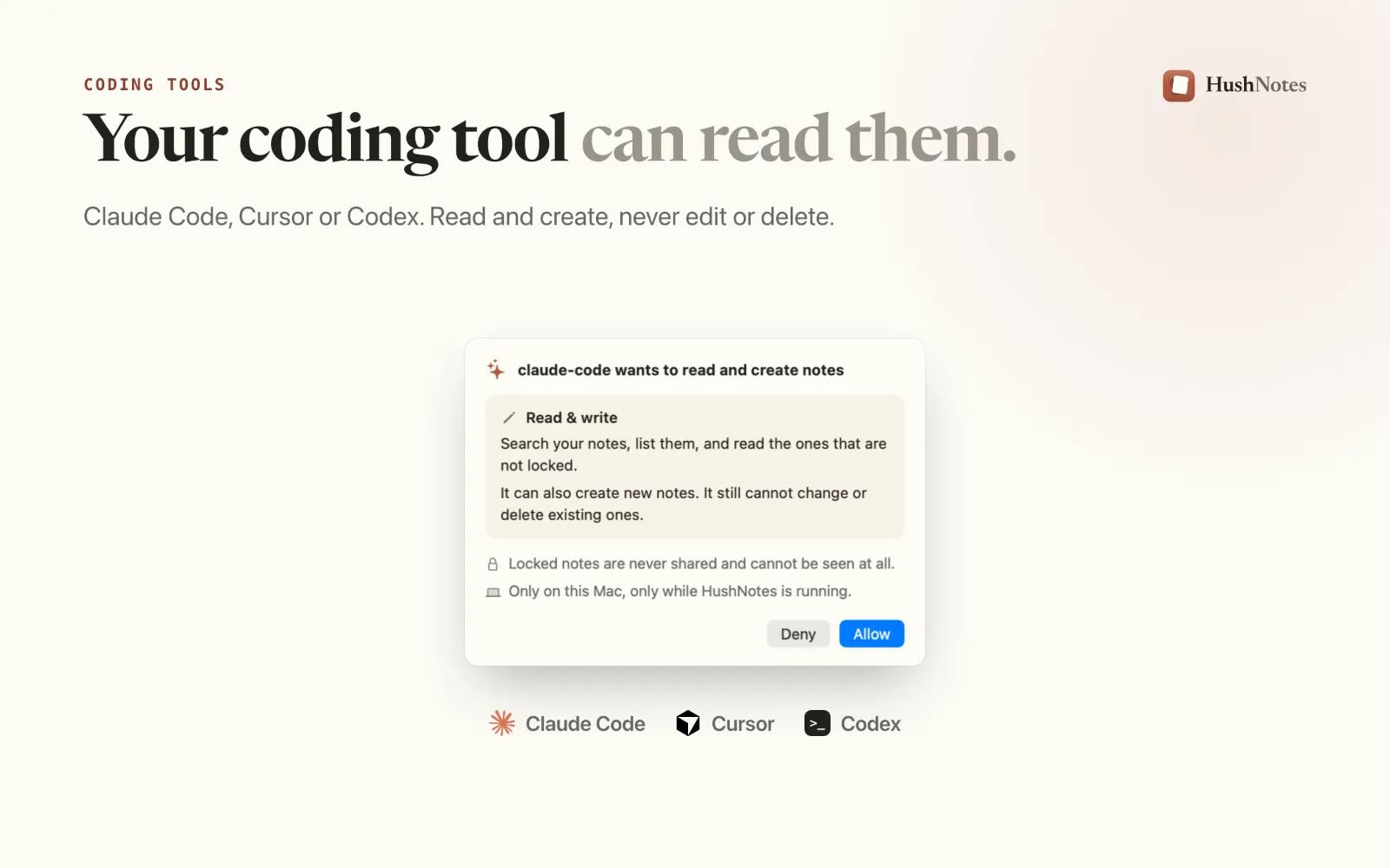 HushNotes: floating Mac notes, hidden from screen shares — image 7