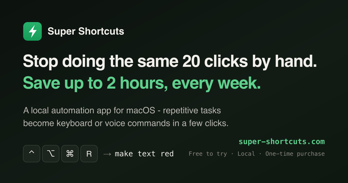 Super Shortcuts — image 1